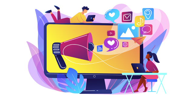 Digital Marketing Illustration